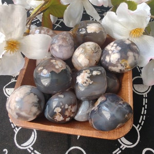 Flower Agate Tumble
