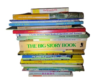 Vintage kids books lot