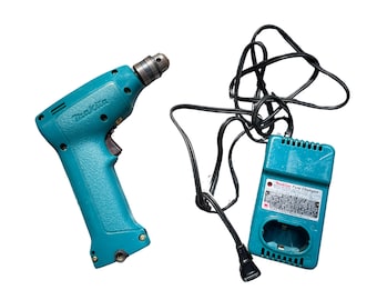 Vintage 6010D Makita 3/8 Zoll Akku-Bohrschrauber DC7010 ohne Akku
