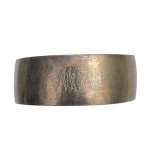 Vintage Art Deco - S Kirk and Son Signed Cuff - Sterling Silver - 38 grams