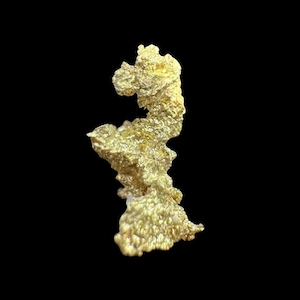 Gold Crystal Nugget Specimen - Grass Valley, California 0.12g