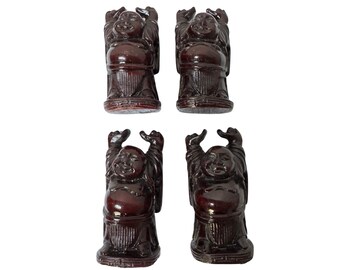 Lot of 4 Buddha Resin figures
