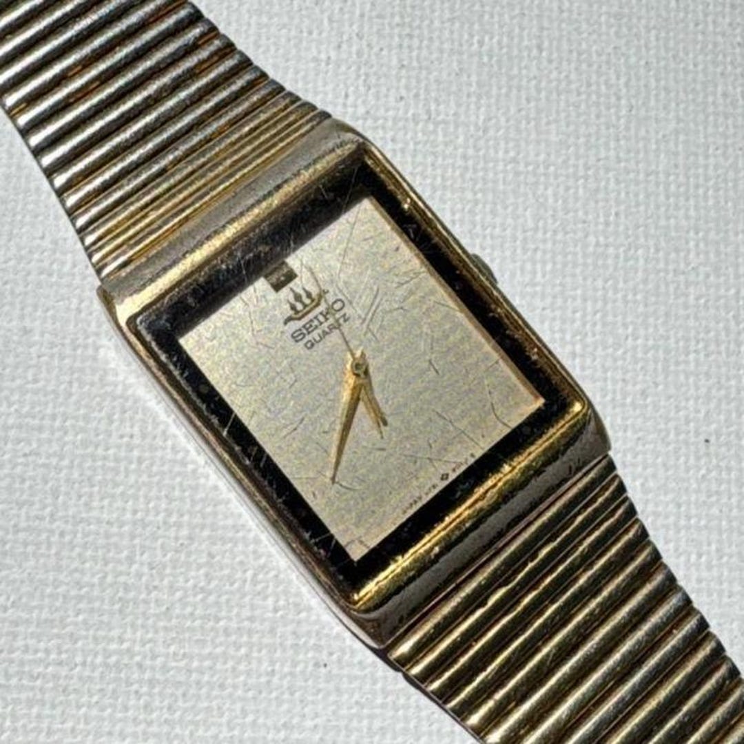 Vintage Seiko 5y91-5030 Galaxy Tank Watch RARE - Etsy