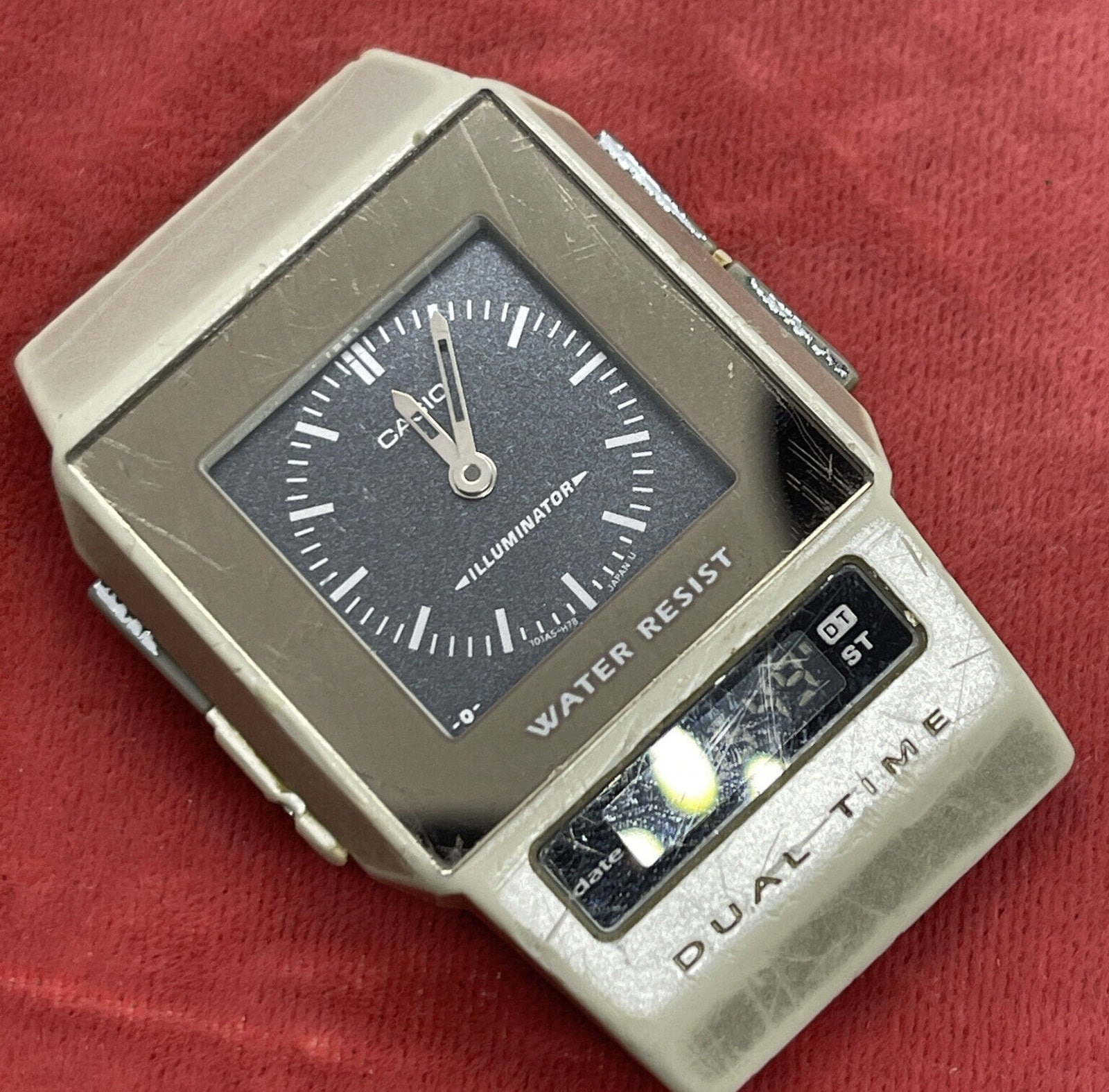 Casio Dual Time PELA FS-01 Film Watch Retro From Japan Mod Casio Dual Time PELA FS-01 Film Watch Retro From Japan Mod