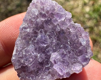 41 karat ametist specialslipad cabochon druzy handslipad