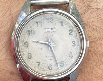 美品　セイコー　メンズ　腕時計　スーペリア　ヴィンテージ 1970年代 ヴィンテージ 70 年代 セイコー メンズ 自動巻き 17 ジュエル