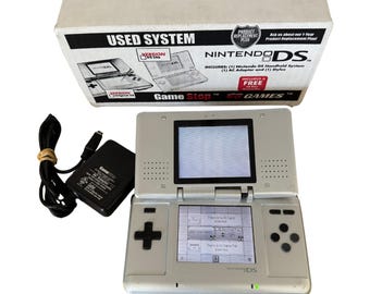 Nintendo DS Original NTR-001 Console w/ Charger - Tested Works
