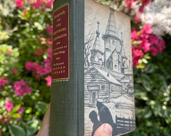 1945 Dostojevskij Bröderna Karamazov Illustrerad av William Sharp SÄLLSYNTA