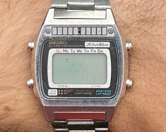 Seiko Silverwave A257-5020 - Vintage Rare Digital Watch Runs Seiko Silverwave A257-5020 - Vintage Rare Digital Watch Runs