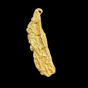 Wire Gold Crystal Nugget Specimen - Grass Valley, Nevada County California