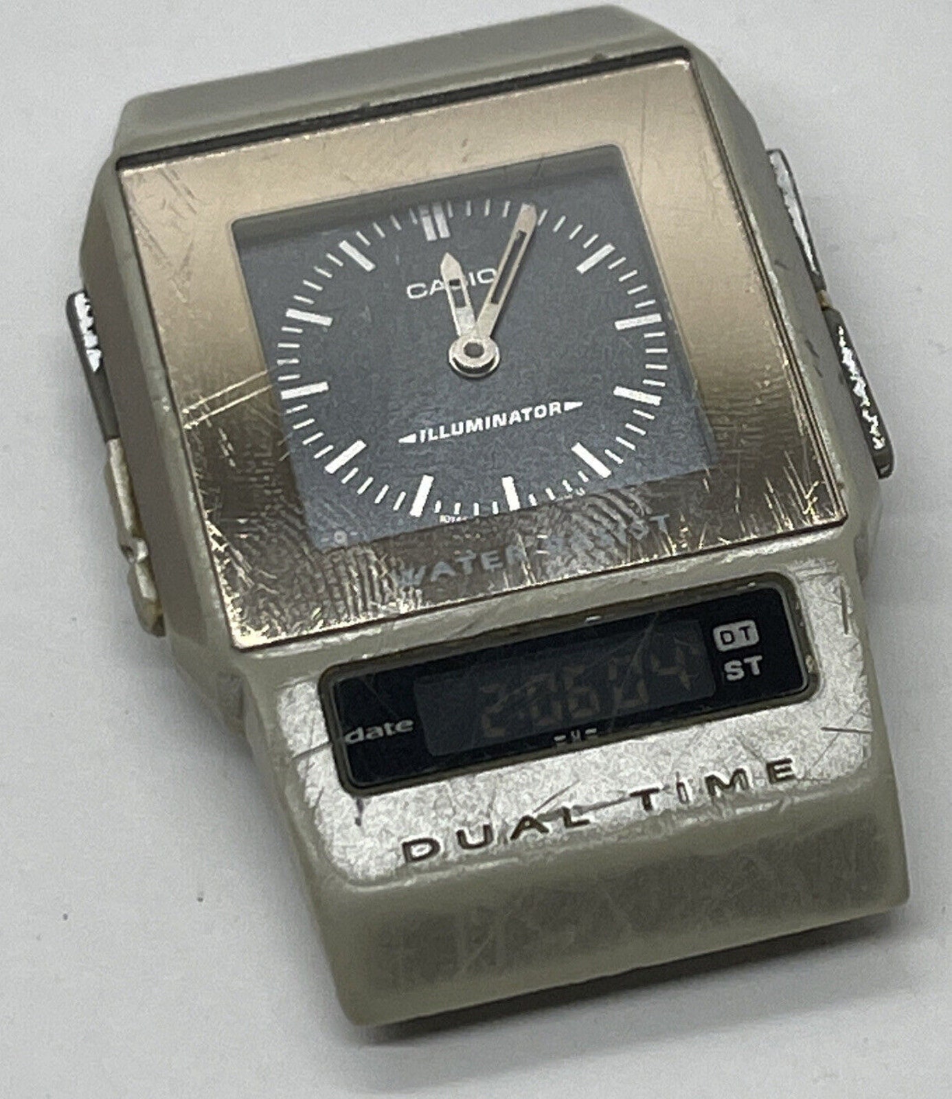 Casio Dual Time PELA FS-01 Film Watch Retro From Japan Mod Casio Dual Time PELA FS-01 Film Watch Retro From Japan Mod