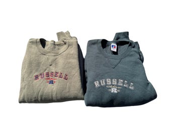 lot of 2 Vintage Russell athletic crewneck sweatshirts size Xxl