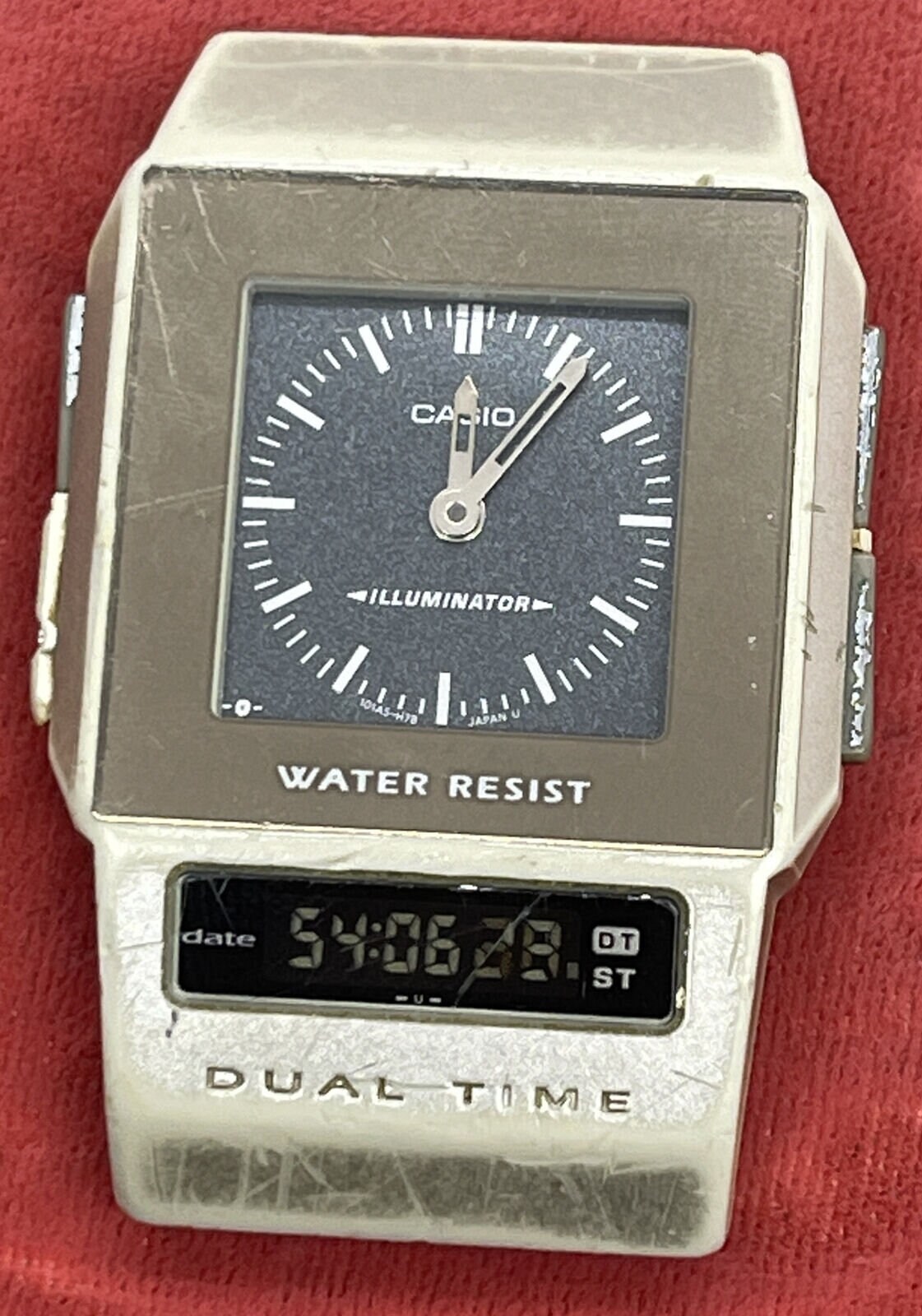 Casio Dual Time PELA FS-01 Film Watch Retro From Japan Mod Casio Dual Time PELA FS-01 Film Watch Retro From Japan Mod