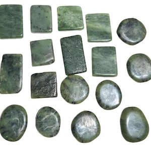 Piedras de palma de jade