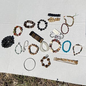 Vintage Bracelet Lot - Costume Fashion Jewelry - Jewelry Lot