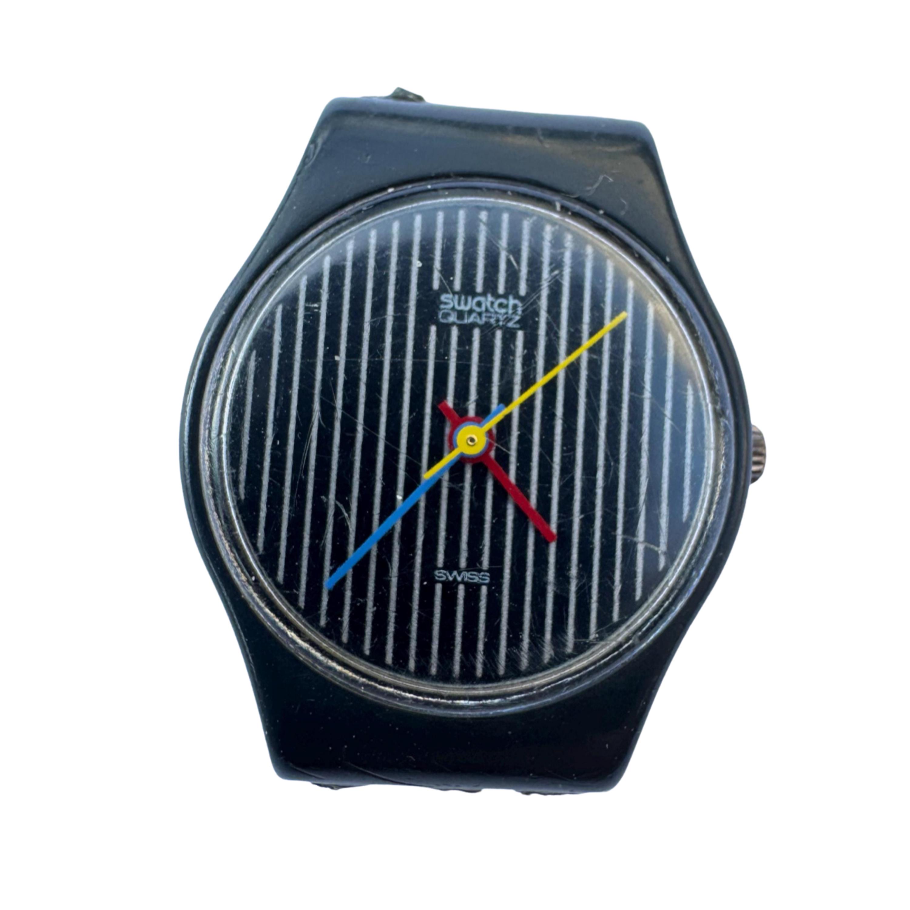 Pinstripe Swatch Watch - Etsy