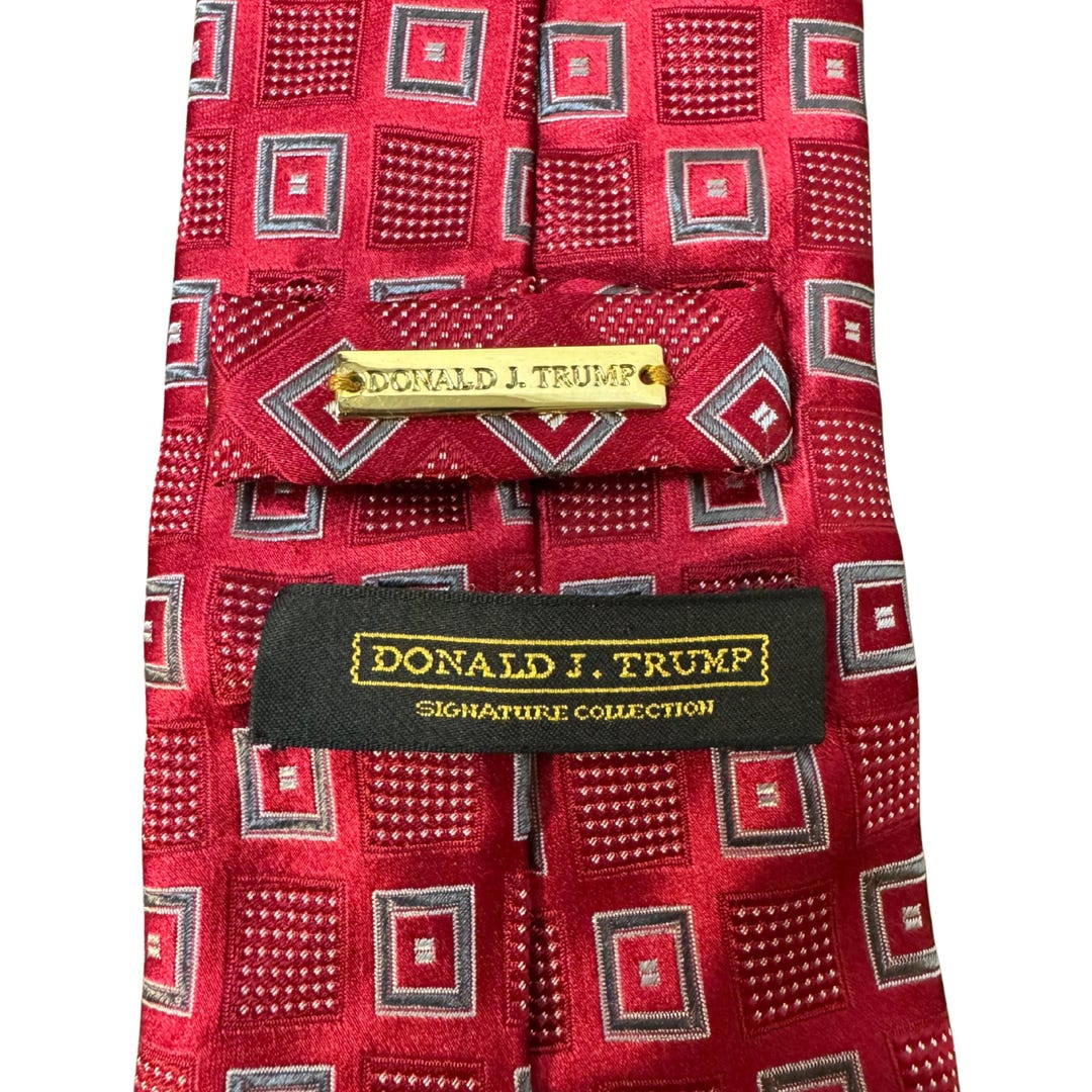 Donald J Trump Signature Collection Vintage Donald J Trump Signature Collection Silk Tie Trump Tie 60” - Etsy