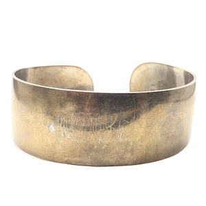 Vintage Sterling Silver Bracelet 925 Cuff S Kirk Son Signed 7” 38 Grams - Mid Century 1960s