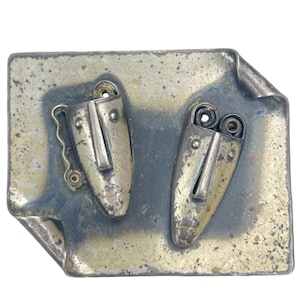 Vintage 1950s REBAJES Sterling Silver Brooch Pin