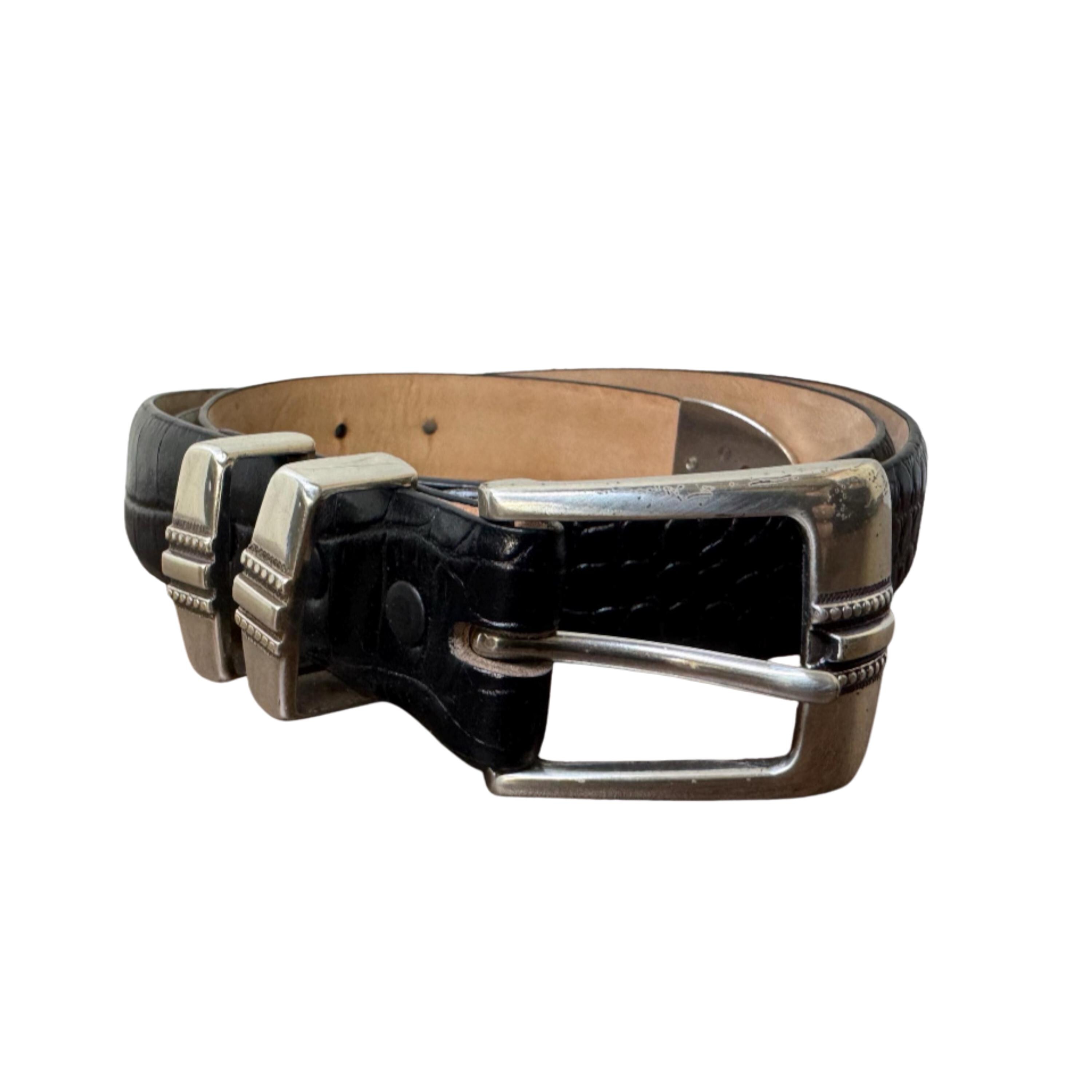 Italian Calfskin Genuine Leather Belt - Etsy