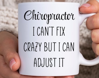 Chiropractor Gift, Chiropractor, Chiropractic Gifts, Chiropractor Mug, Chiropractor Graduation Gift, Spine Doctor Mug, Custom Doctor Gift