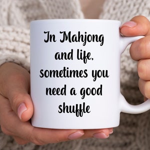 Mahjong Mug, Mahjong Gifts, Mahjong Funny Coffee Cup, Mahjong Player Gifts, Mahjong Gifts, Gift For Mahjong Lover, Mahjong Gift, Mahjong Cup