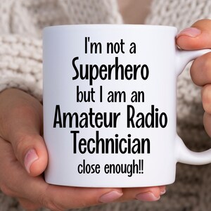 Amateur Radio Technician Mug, Gift Ideas For Amateur Radio Repairman, Ham Radio Operator Gifts, HAM Technician Cup, Radio Hobbyist Present