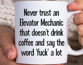 Elevator Mechanic, Union Elevator Mechanic Gifts, Elevator Mechanic Gifts, Elevator Mechanic Installer Gifts, Gift Idea For Elevator Tech