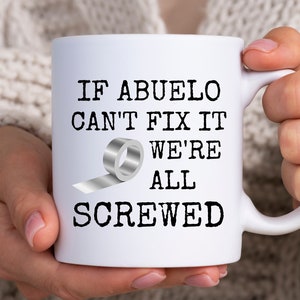 Abuelo Gift, Gifts Abuelo, Abuelo Mug, Gift Ideas For Spanish Grandpa, Spanish Grandfather Gift, Abuelo Birthday Gift, Grandparents Day Gift