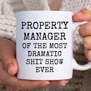 Property Manager, Property Manager Gift, Property Manager Mug, Gift Idea For Facilities Manager, Facility Management Supervisor