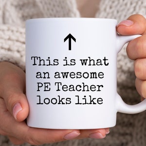 PE Teacher Gifts, Gym Teacher Gift, PE Teacher Mug, Physical Education Teacher Gift, PE Teacher Must Haves, Gym Teacher Gift For Men