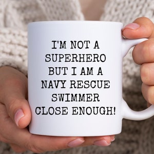Navy Rescue Swimmer, Navy SAR Mug, Navy Rescue Swimmer Gift, Maritime Rescuer Mug, Navy Lifeguard Gift, Sea Rescue Operative Gift
