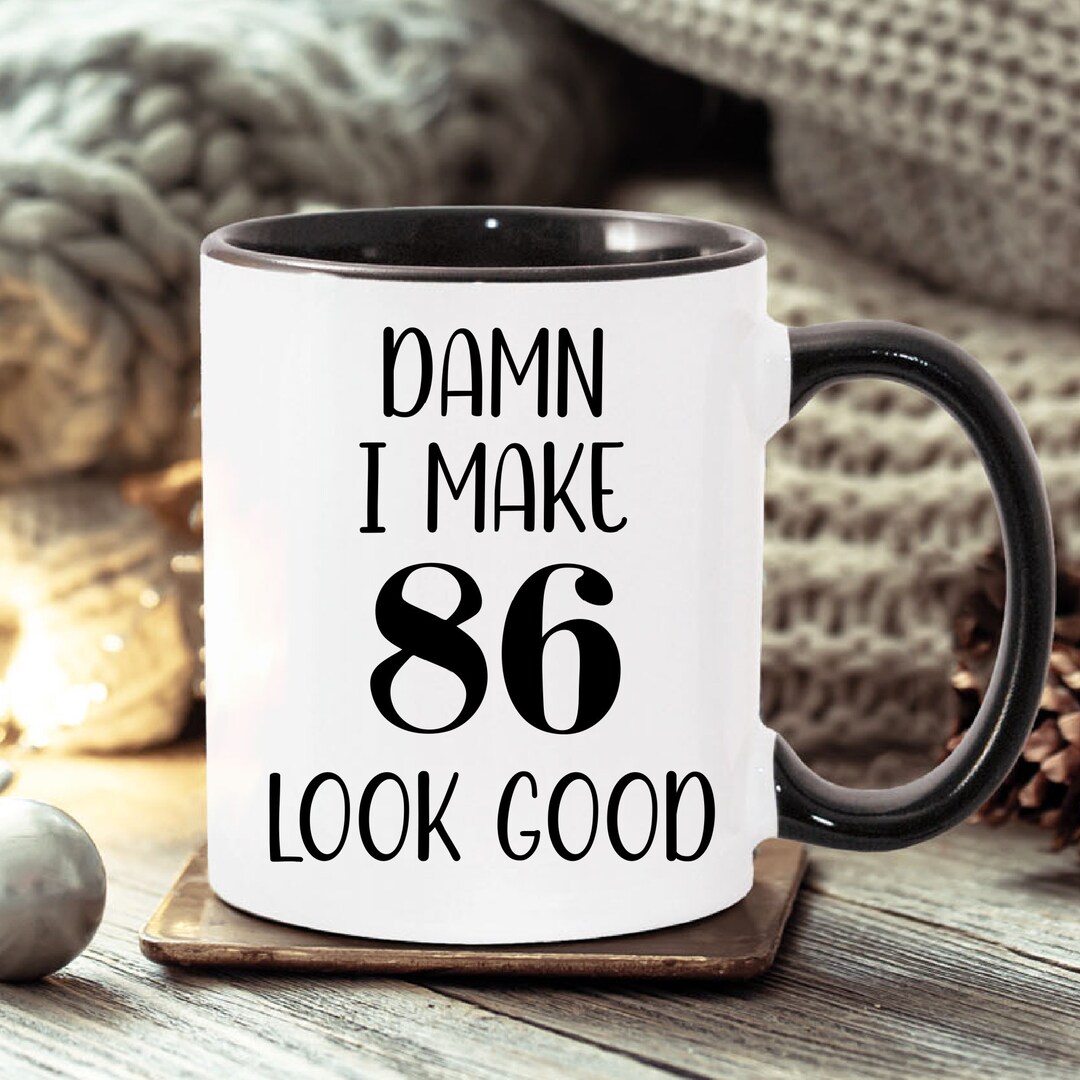 86th Birthday Coffee Mug Gift Ideas for 86th Birthday Novelty Cup for(01)