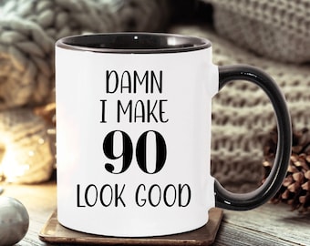 90th Birthday Mug. 90th Birthday Gift. 90th Birthday Mug. 90th Birthday  Gift. Turning 90. Golf Mug. Golf Gift. Golfer Mug. Golfer Gift - Etsy