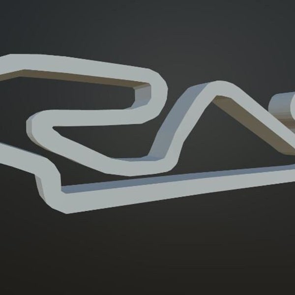 MotoGP and F1 circuits (stl file)