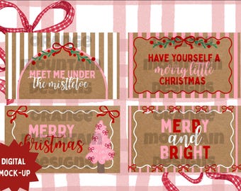 Weihnachtsbanner-Vorlagen-Bundle | Bearbeitbar in Canva | 35x60 DIY | Urlaub | Digitaler Download