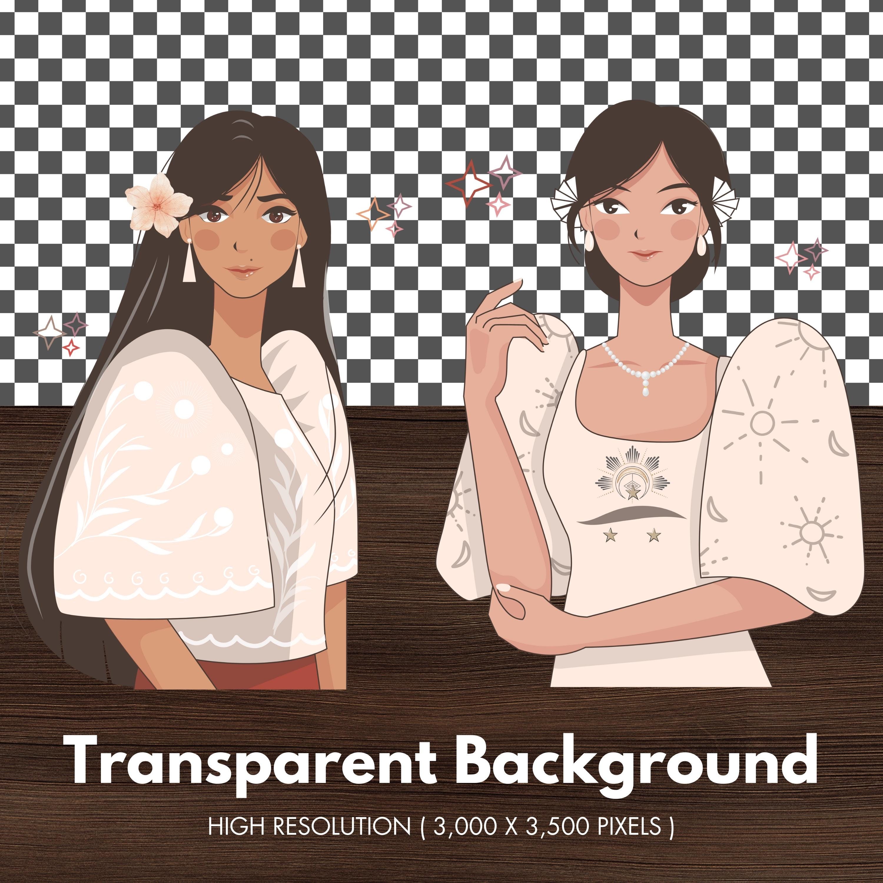 Filipina Graphics Filipina Women Clipart PNG Printable, Filipina Girl Png, Pinay Woman ...