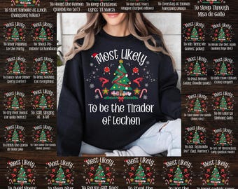 Divertidos diseños SVG navideños filipinos: Pinoy Pasko Ugly Sweater (descarga digital)