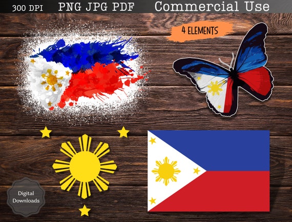 Philippines Flag With Printed Filipino Flag Pocket T-Shirt Philippines Flag With Printed Filipino Flag Pocket T-Shirt