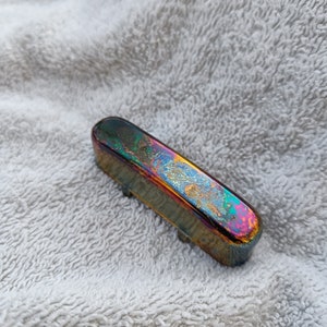 For Fender Telecaster neck designed Custom Made Burnt Chrome Pickup Cover Single Coil with free shipping
