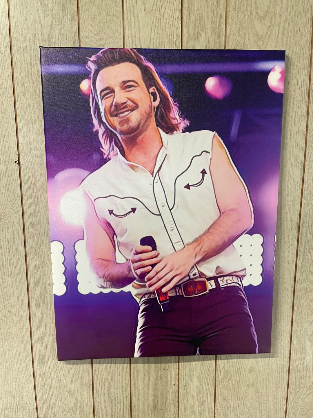 Wallen Concert Canvas Art Etsy