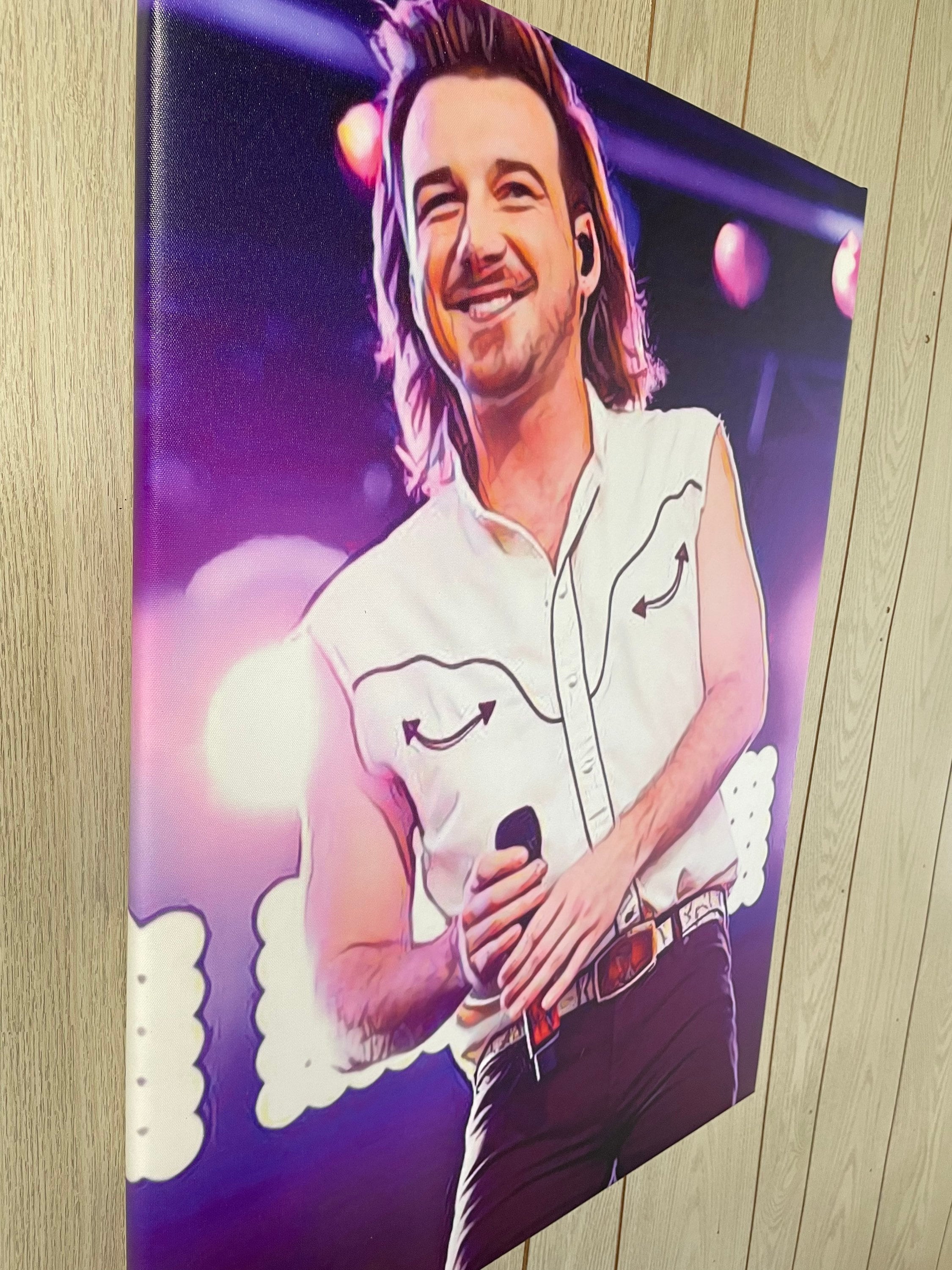 Wallen Concert Canvas Art Etsy