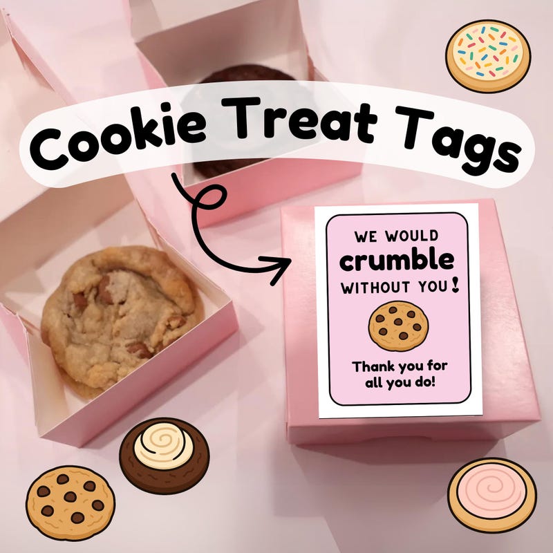Crumble cookie box - Etsy México