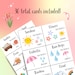 Spring Themed Partner Pairing Cards, Matching Cards, Spring Season ...