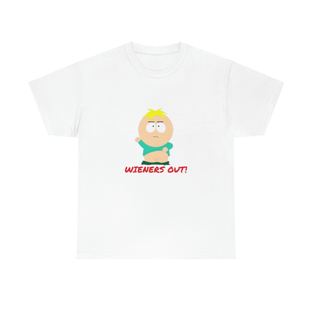 Butters Stotch South Park Tshirt Wieners Out Gift for Etsy UK