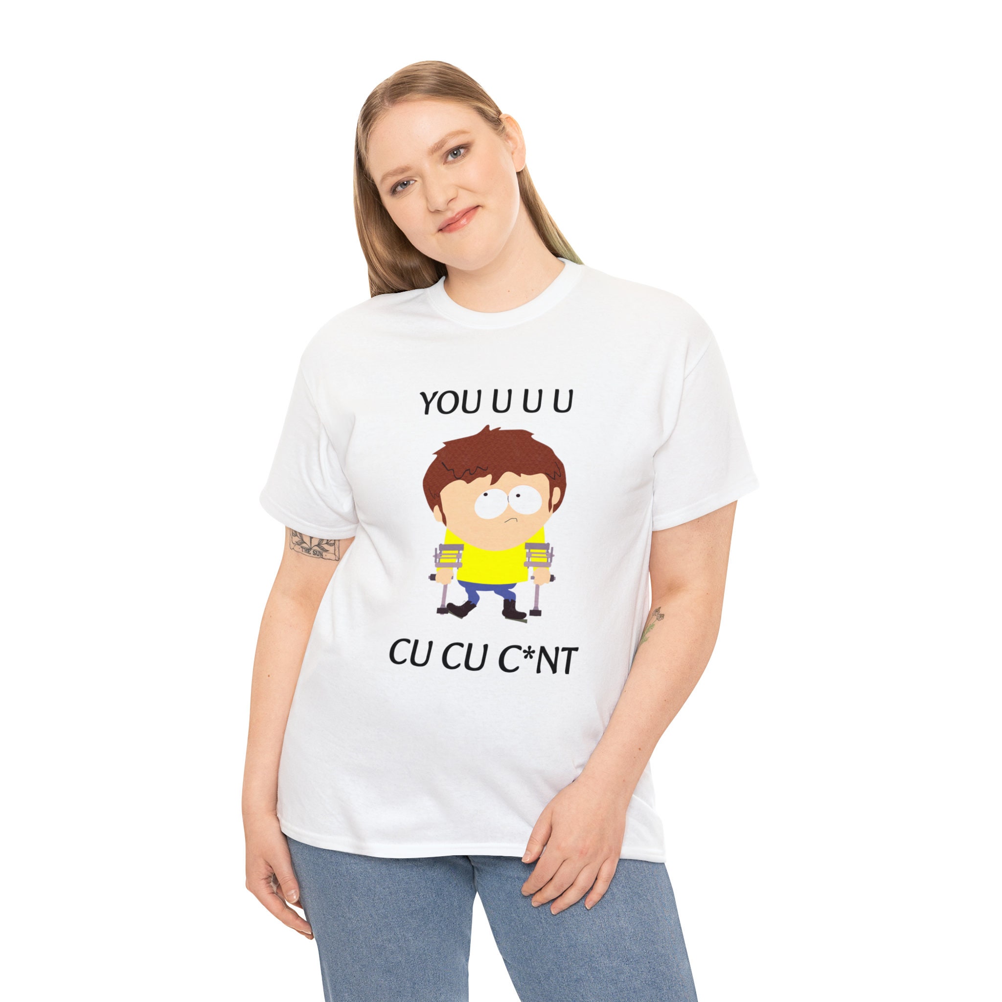 South Park Jimmy Valmer for Fans Gift U Etsy Show Cu - Cunt Southpark Tee for Shirt TV Tee You Fans U Cu U Unique Funny