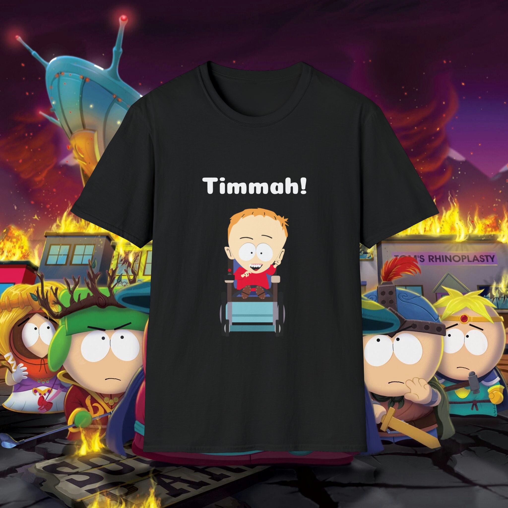 Tegridy Farms SHIRT Funny South Park UNISEX Streaming Wars Retro Christmas  Gift