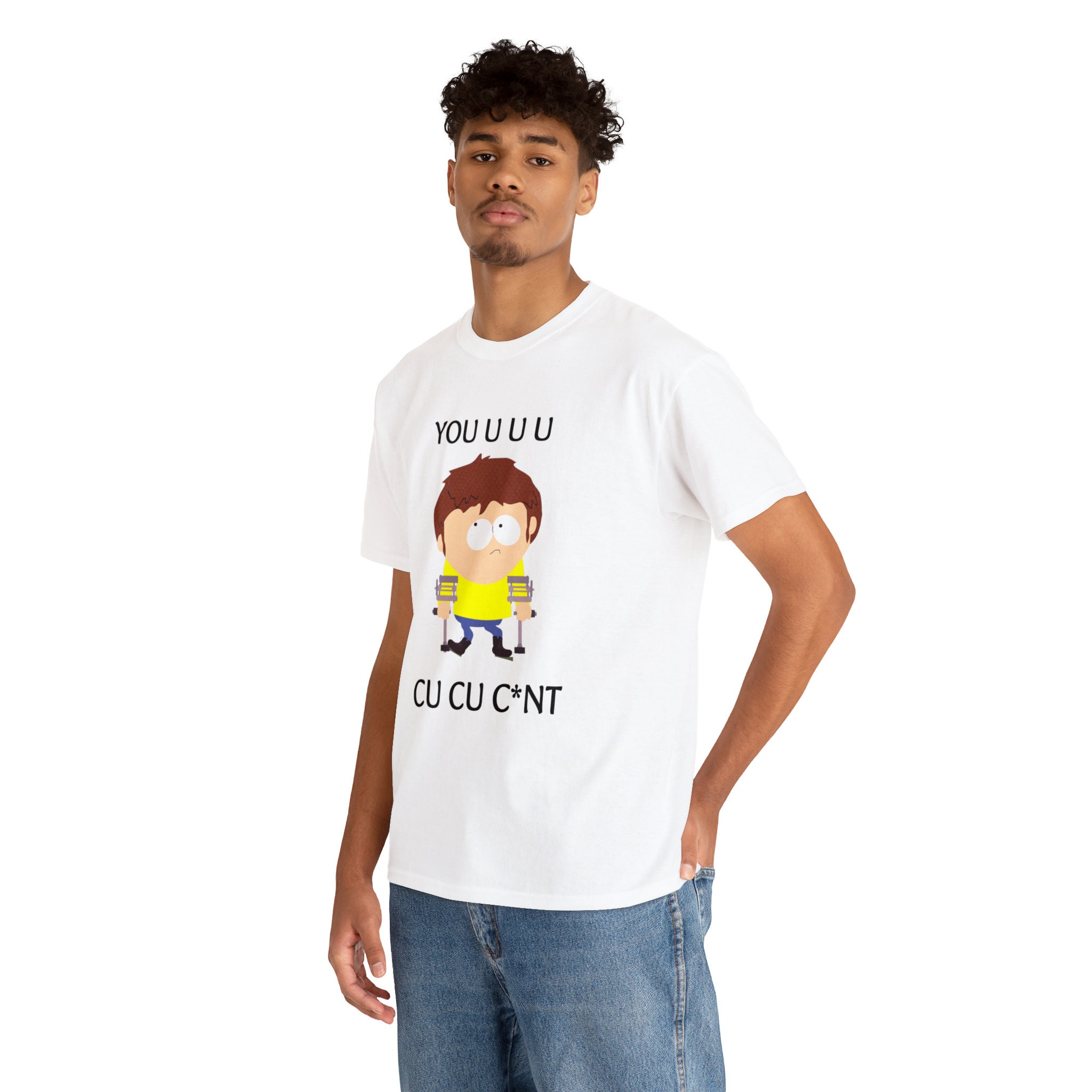 South Park Jimmy Valmer Tee You U U U Cu Cu Cunt Shirt Funny TV Show Tee  for Fans Unique Gift for Southpark Fans - Etsy