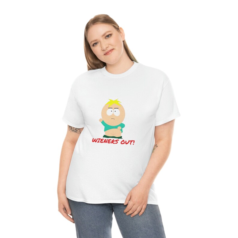 Butters Stotch South Park Tshirt Wieners Out Gift for Etsy UK