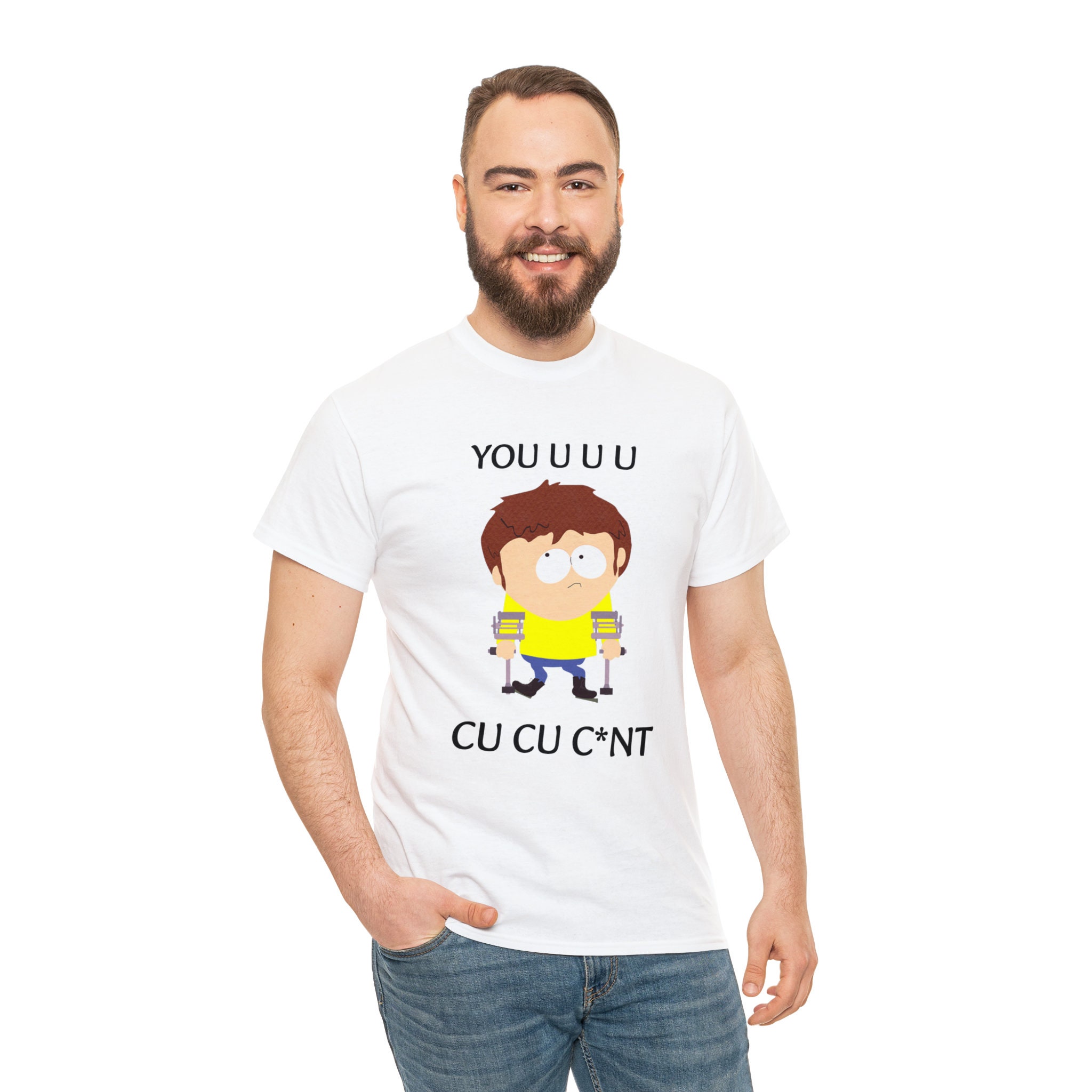 South Park Jimmy Valmer Tee You U U U Cu Cu Cunt Shirt Funny TV Show Tee  for Fans Unique Gift for Southpark Fans - Etsy